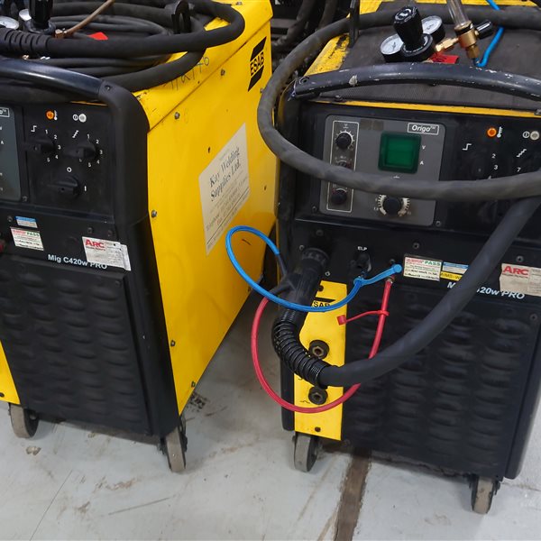 ESAB MIG C 420 W Pro  compact MIG welder, water cooled