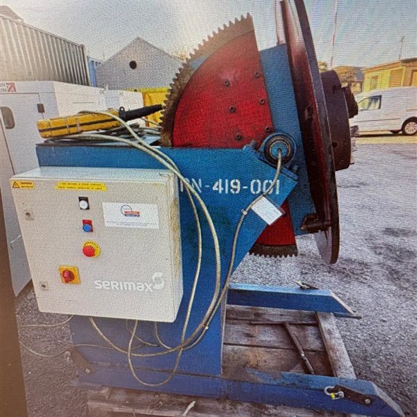 MG Welding Plant Ltd MGP 1.2 Welding Positioner, 1.2 tonne