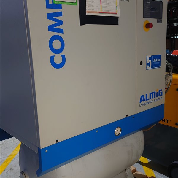  Almig Combi 11 Receiver Mounted Rotary Screw Compressor 