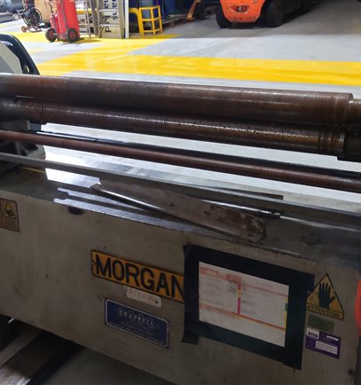 Morgan Rushworth manual bending rolls