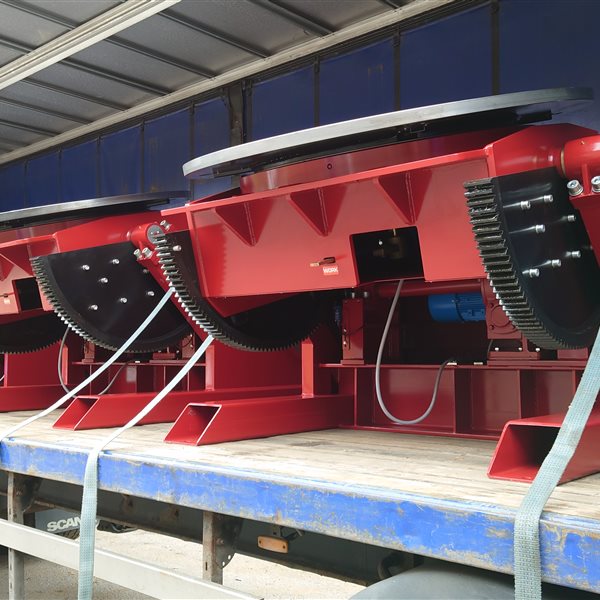 5000kg Welding Positioner Fixed Height with Tilting, Westworld 