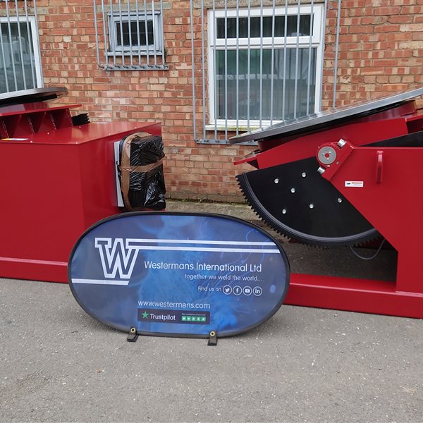 5000kg Welding Positioner Fixed Height with Tilting, Westworld 