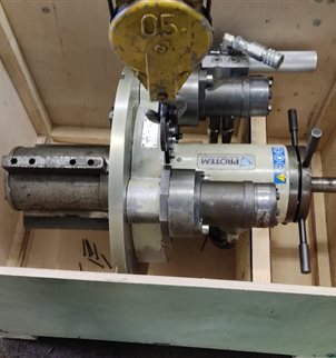 Protem US-40 and US-150 bevelling are hydraulic and with power pack