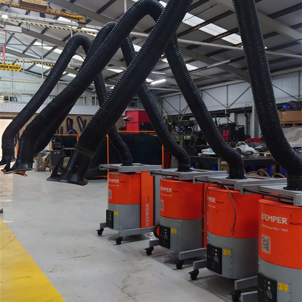 Kemper MaxiFil Mobile fume 4m arm Option to buy 4 at a reduced rate 