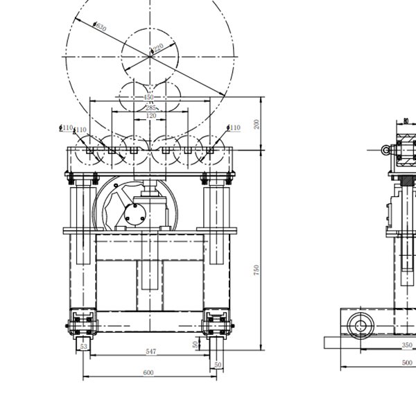 New west adjustable idlers ideal when working with a positioner