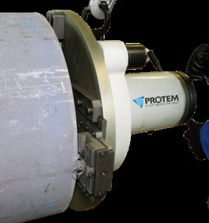 Protem US150 Beveler with Twin Hydraulic Drive - 150mm to 508mm