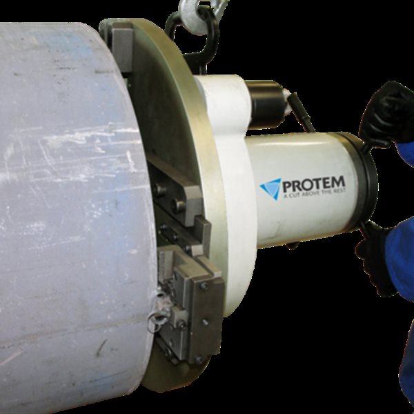 Protem US150 Beveler with Twin Hydraulic Drive - 150mm to 508mm