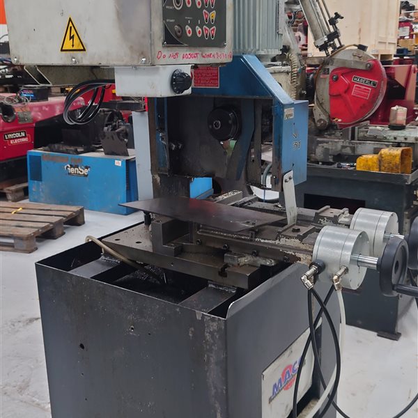 Macc and  Haberle H35/H and NTS 315 Vertical cutting machines 
