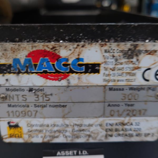 Macc and  Haberle H35/H and NTS 315 Vertical cutting machines 