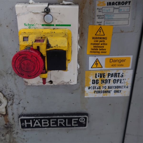 Macc and  Haberle H35/H and NTS 315 Vertical cutting machines 