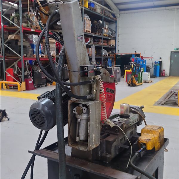 Macc and  Haberle H35/H and NTS 315 Vertical cutting machines 