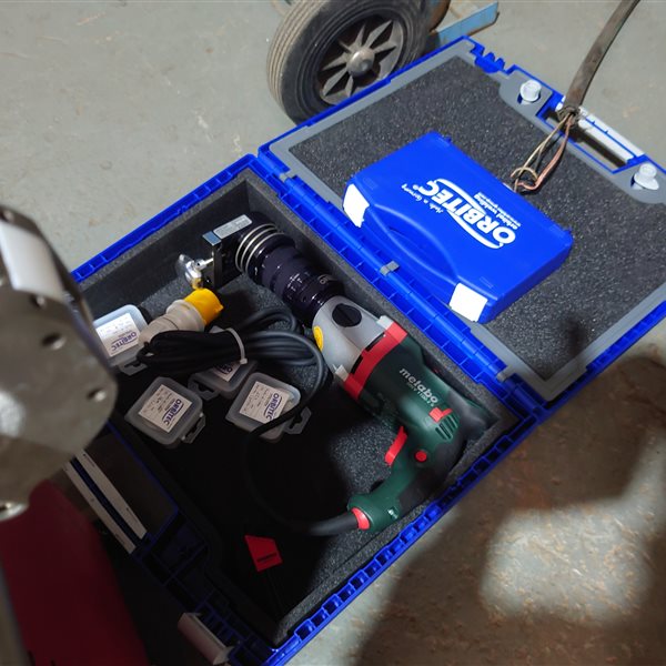  Orbitec Planfix 40 S is a handy, high-performance tube squaring