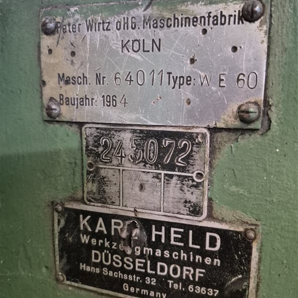 Peter Wirtz tube bending machines 