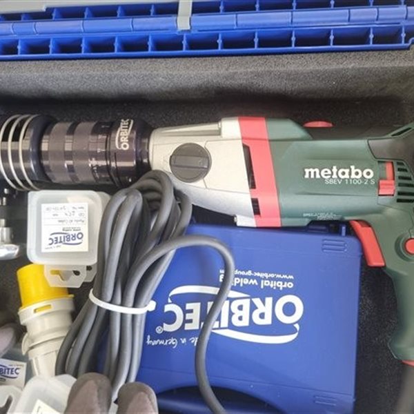 Orbitalum Orbimat 165 CA Orbital Welder with Weld Head 38S