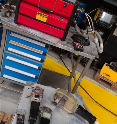 AMI 207 orbital with 9-750, 9-2500, 9-2500 and 9-500 weld head