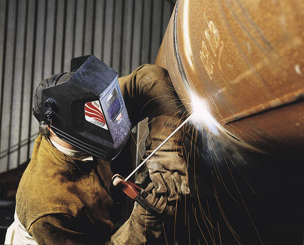 Shielded Metal Arc Welding (SMAW), or stick welding as it's commonly known