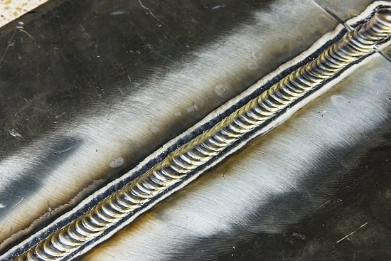 AC TIG weld on aluminium