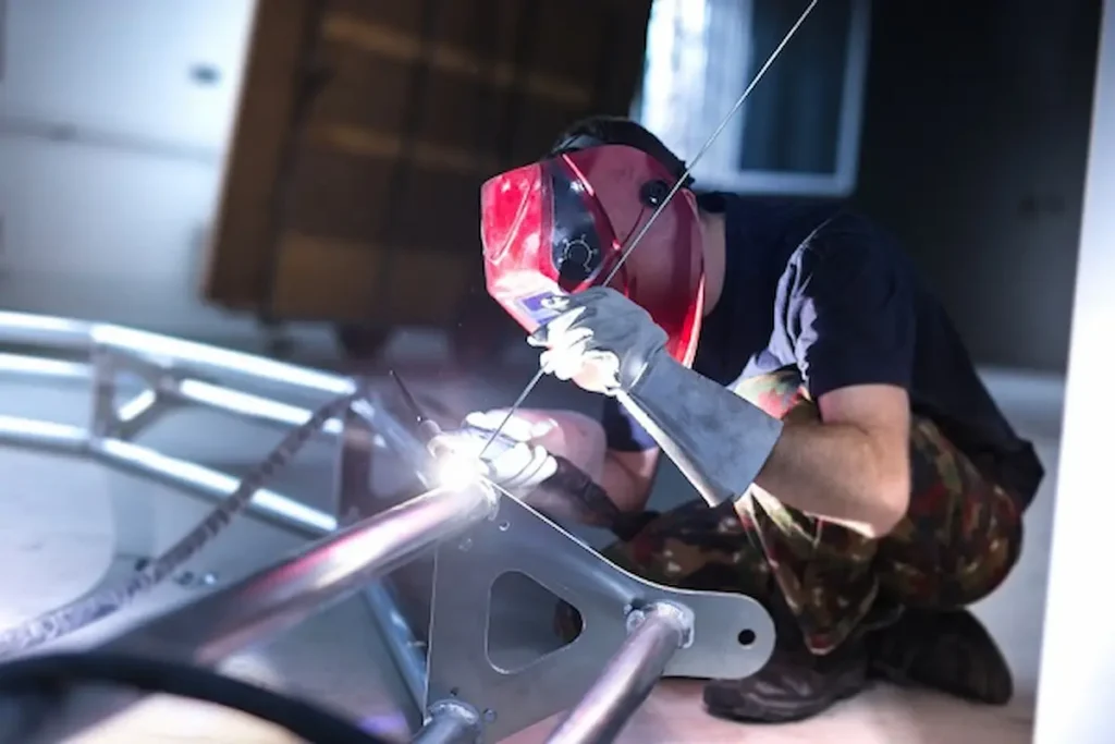 welder tig welding stainless steel