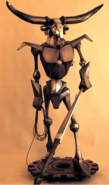Minitron sculpture by Greg Brotherton