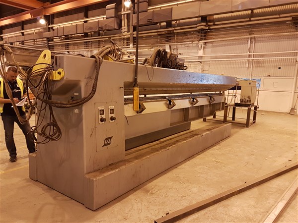 ESAB ID longitudinal seam welder