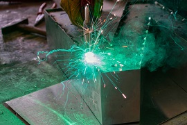 Conventional MIG welding aluminium