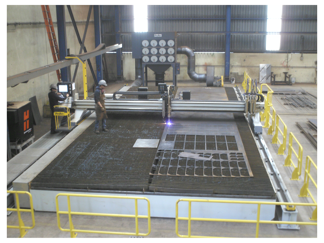 ProArc Master CNC Plasma with Fume Extraction