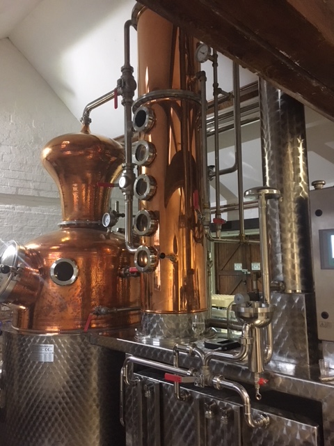 gin distillery welded with orbital