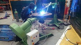 How to Increase Welding Productivity with a Positioner