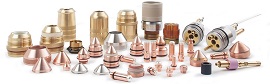 Plasma cutter consumables