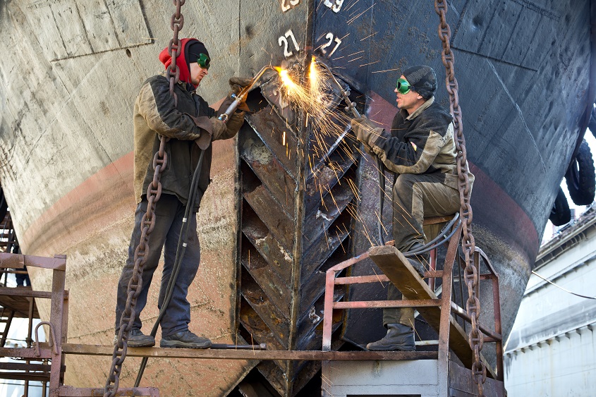 ship welding safety