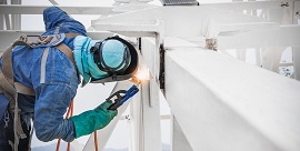 Structural steel welding