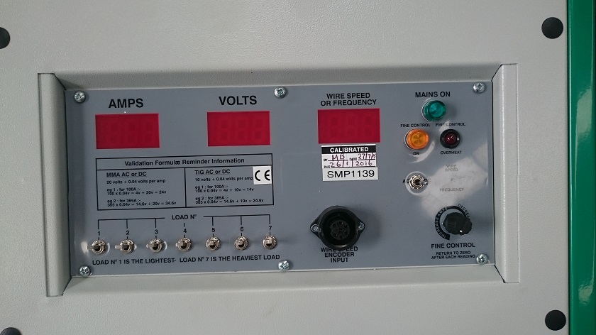 Calibrator controls