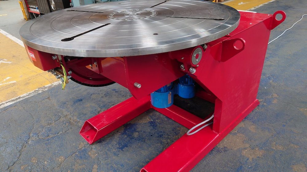 British Made 3000kg welding positioner