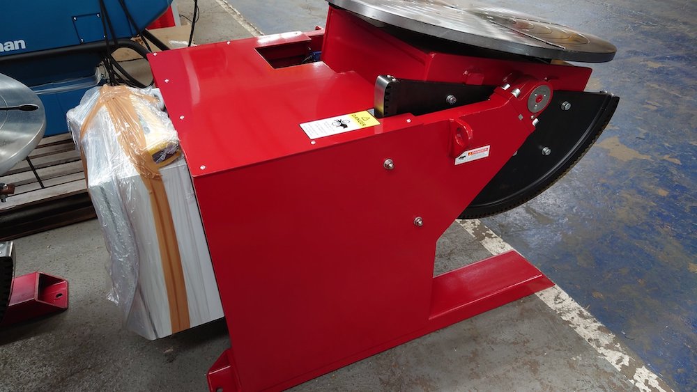 UK manufactured 1000kg welding positioner