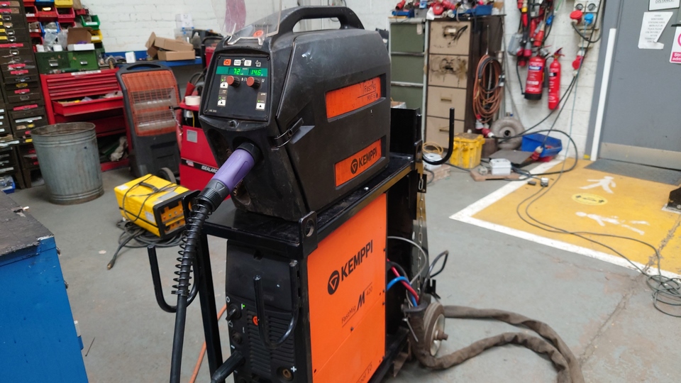 Aluminium MIG welder - Kemppi FastMIG