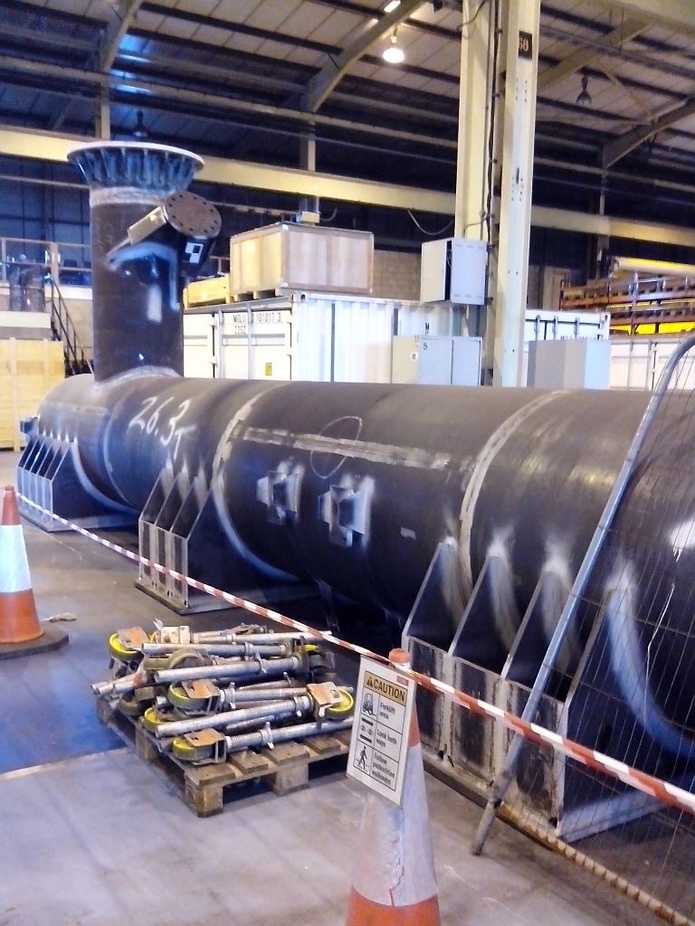 sub arc welded vessel