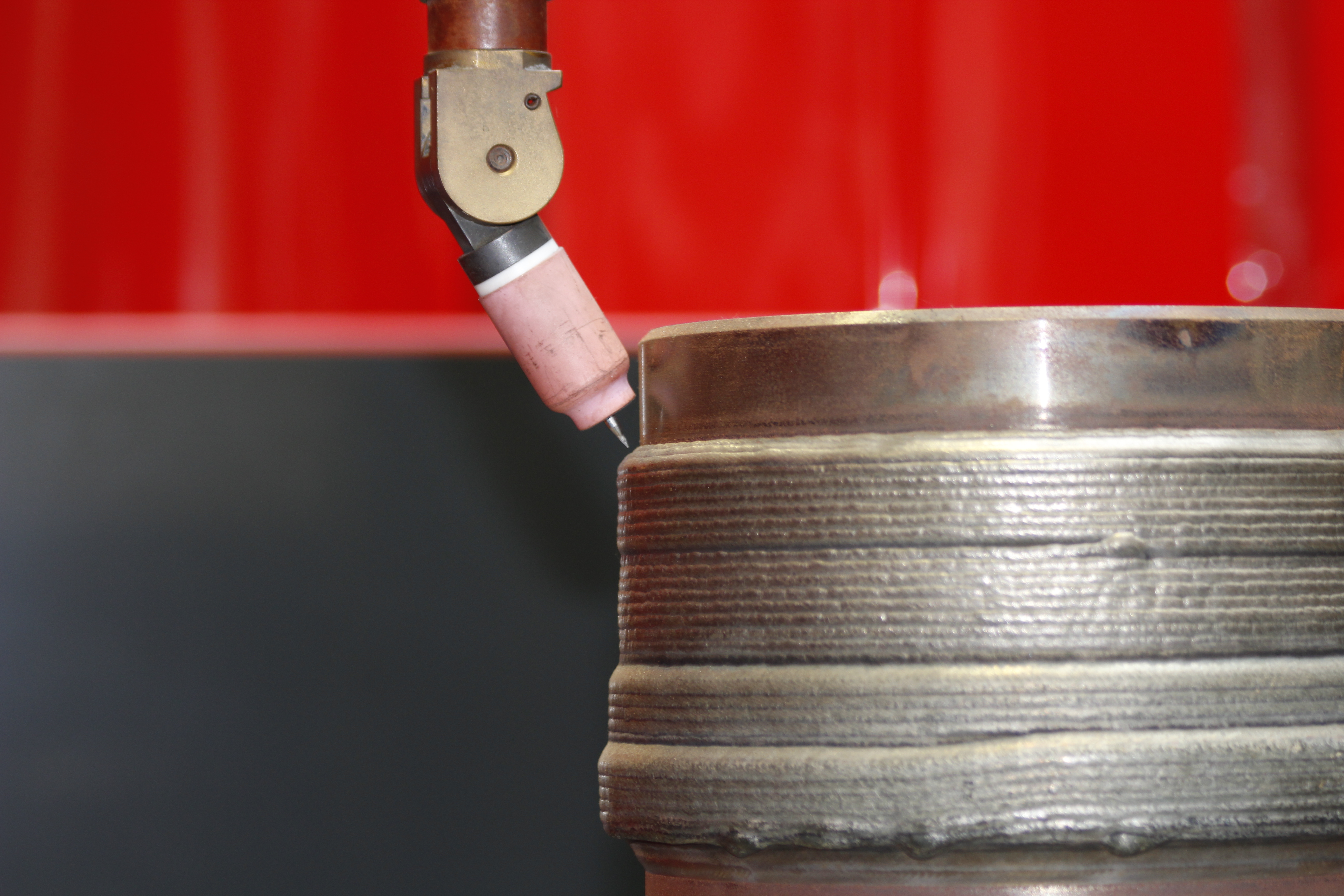 Fronius cladding process
