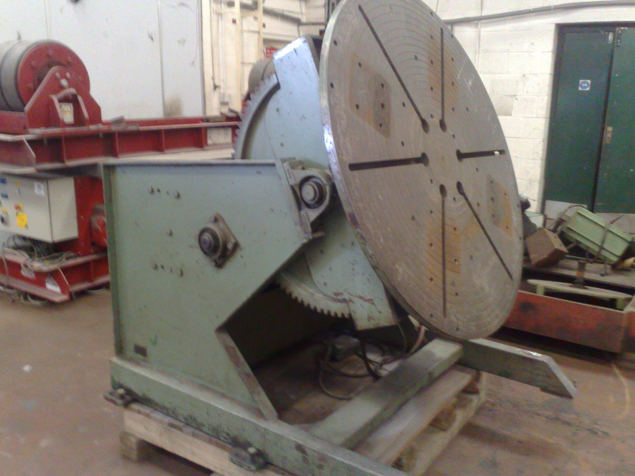 old welding turntable