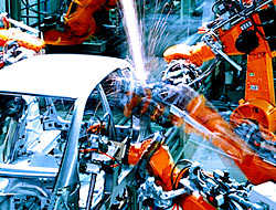 car welding robot