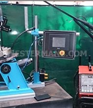 ProArc Circumferential Welding Lathe System Full Auto Station