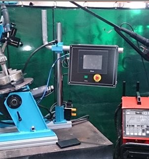 ProArc Circumferential Welding Lathe System Full Auto Station