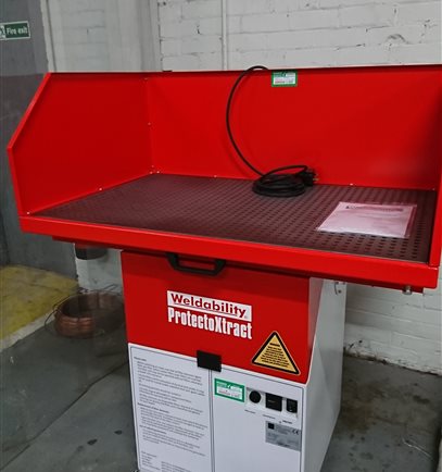 Fume Extraction Bench System for Welding and Grinding Applications