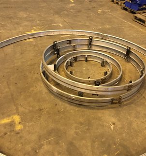 Gullco round track various sizes  