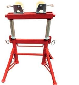 Double Roll Pipe Stands Manual Adjustment, WestWorld