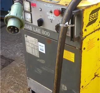 ESAB LAE 800 amp DC Multi Process Heavy Duty Welder 
