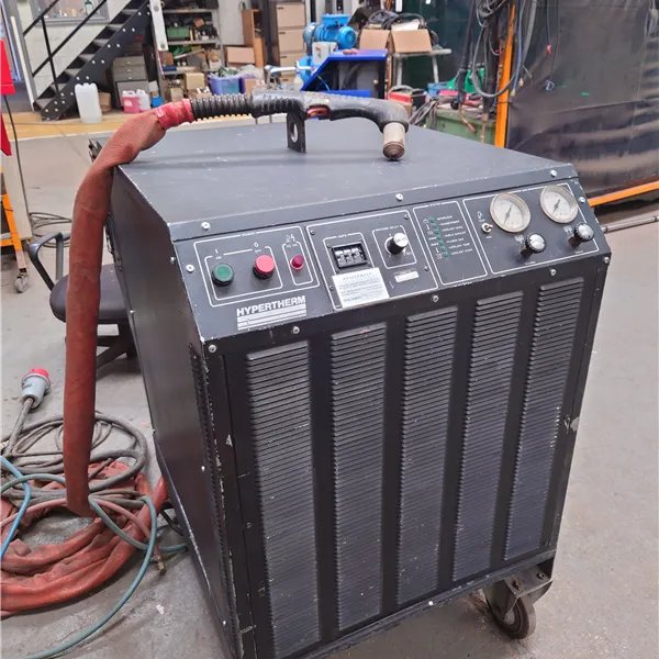 Hypertherm Max 200 Plasma with Hand Torch 50mm cutting with air 
