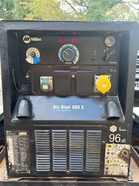 Miller Big Blue 400x cx cc/cv Diesel Welder Generator
