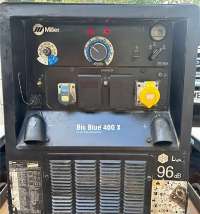 Miller Big Blue 400x cx cc/cv Diesel Welder Generator 