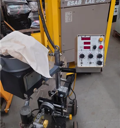 ESAB A2 Multitrac SubArc Weld Tractor with PEG1 Controls & LAE Welder