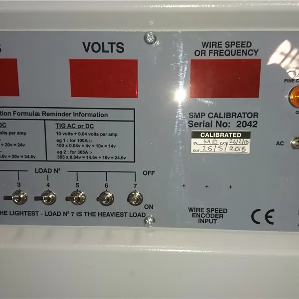 New Calibrator 600 or 1000 Amp Welder Calibration with software